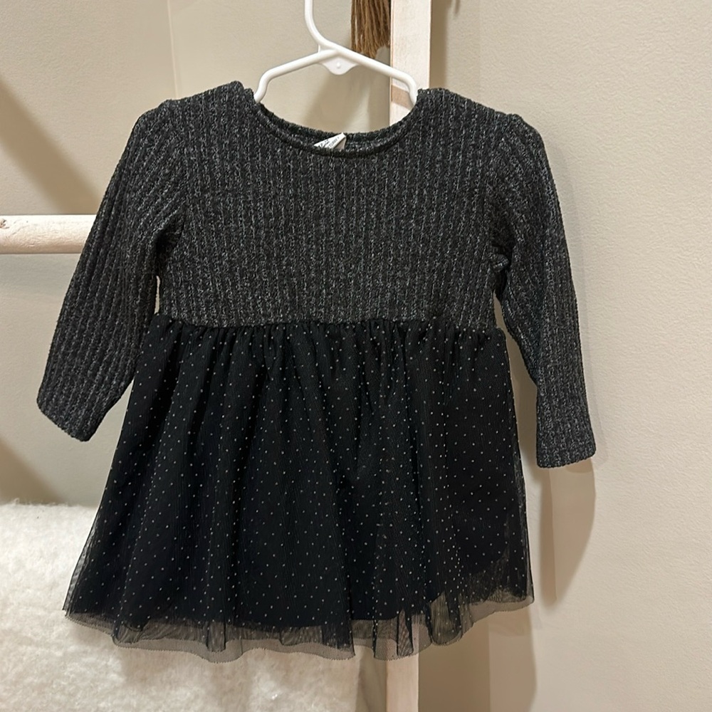 Zara Kids Tulle Sweater Dress